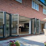 Black Bifold Door