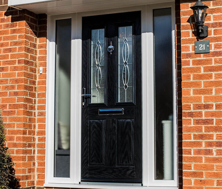 Black Composite Door