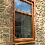 Small Wood Effect Window