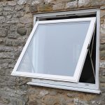 White Reversible Window