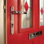 Red Composite Door