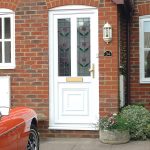 White uPVC Front Door